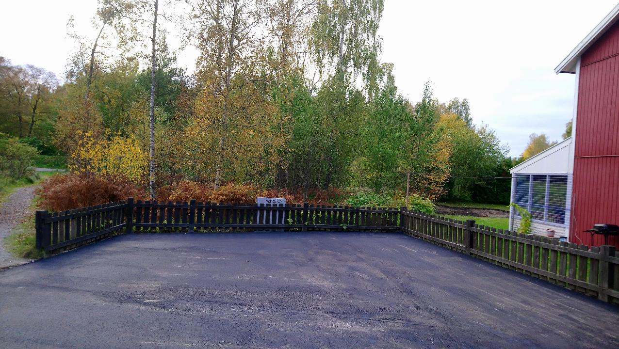 Asfaltering vid NG 275 Asfaltering